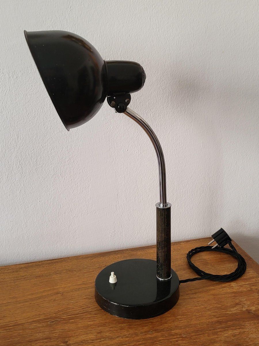 Bauhaus Desk Lamp By Christian Dell For Kaiser Idell, Germany, 1930s photo furniture