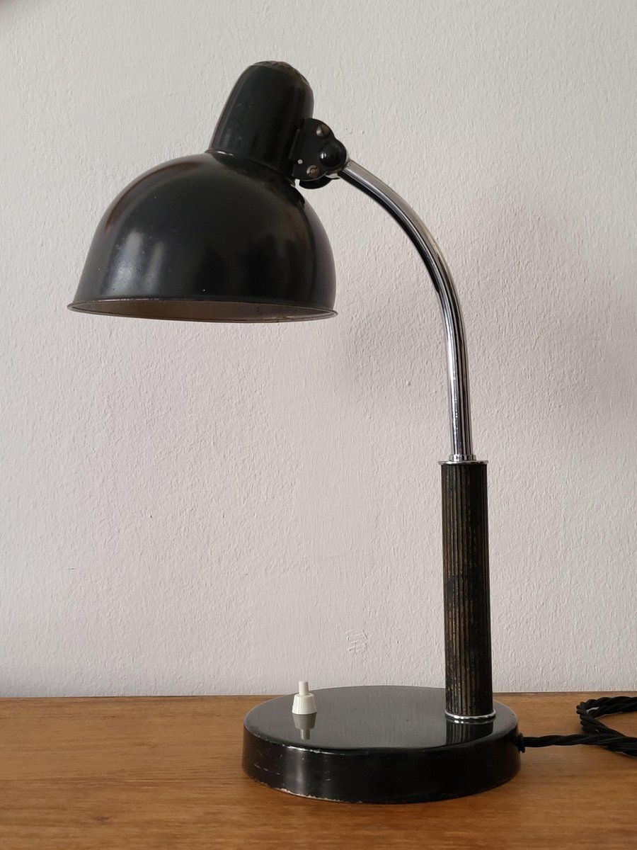 Bauhaus Desk Lamp By Christian Dell For Kaiser Idell, Germany, 1930s photo Lighting