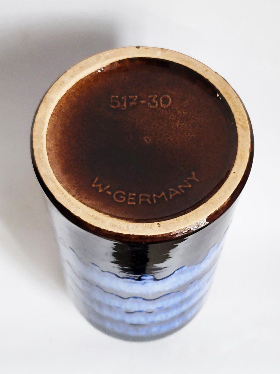 Mid Century Modern German Pottery Vase From Scheurich, 1960s photo 463.0