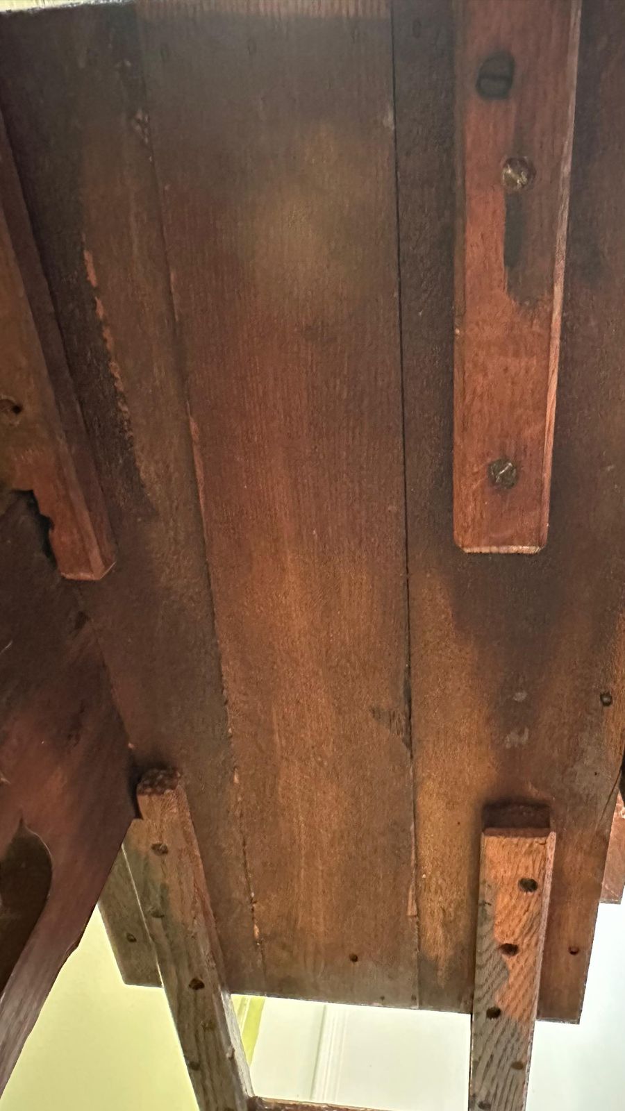 Antique Hand Carved  Hall Stand photo vintage