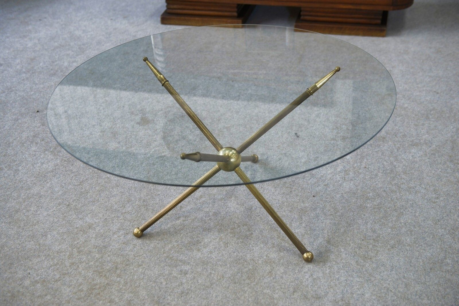 Coffee Table In Taste Of Maison Jansen 1970's photo furniture