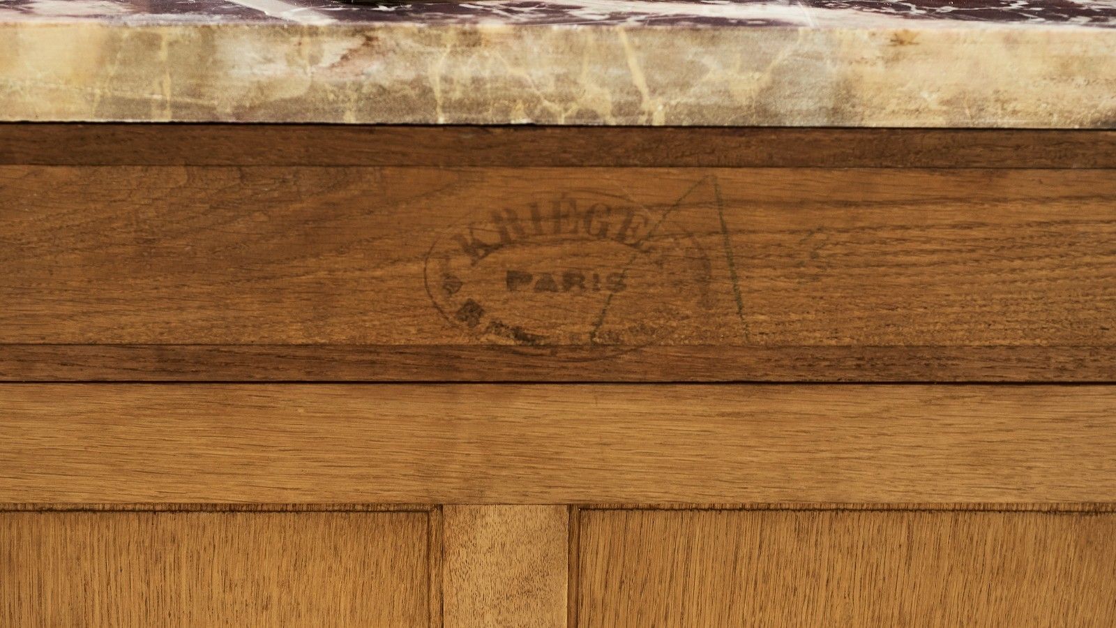 Louis XVI Style Line Made Around 1830 By The Maison Krieger photo Furniture