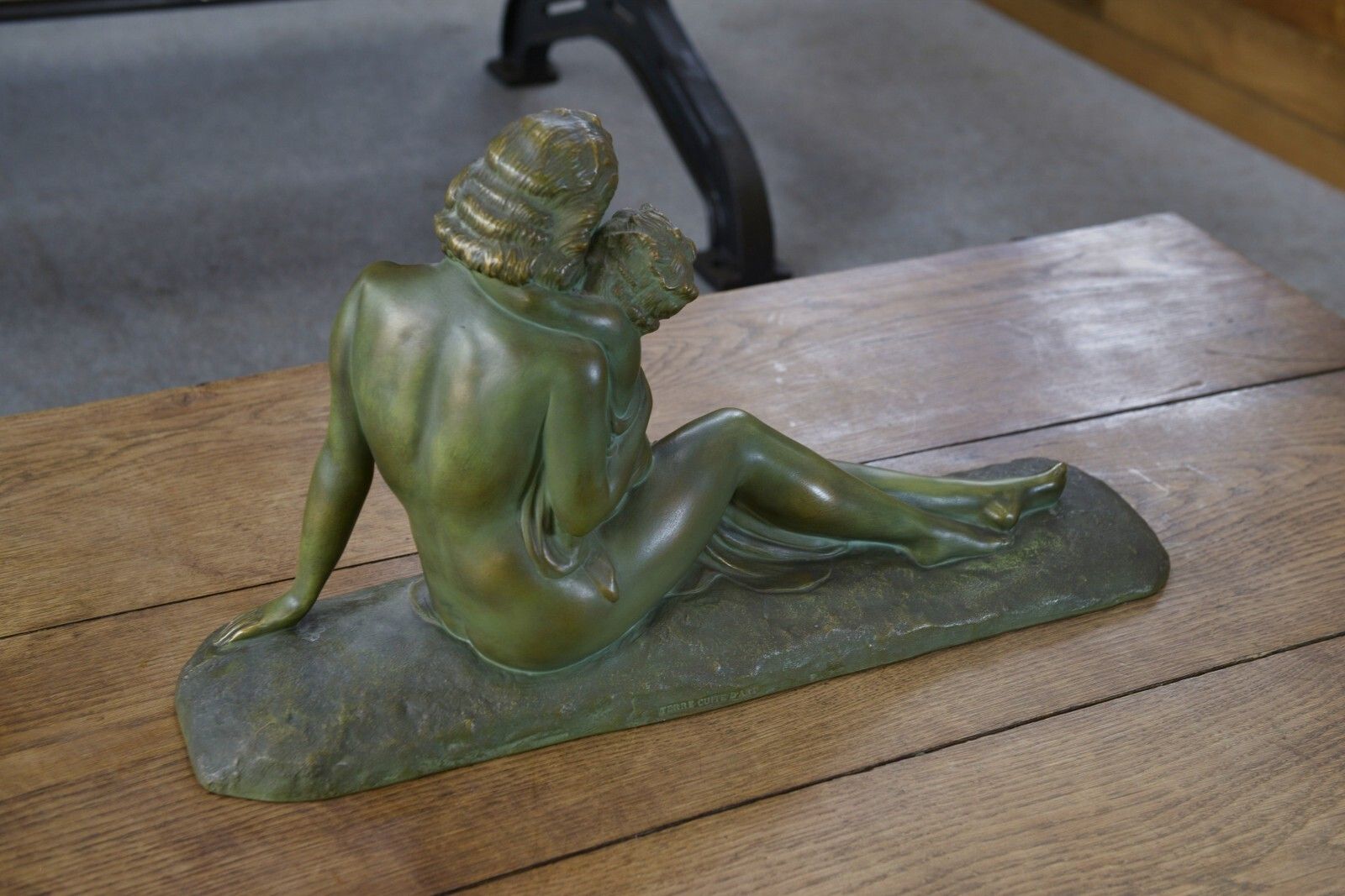 Bronze Patina Terracotta Sculpture By Ugo Cipriani photo buy