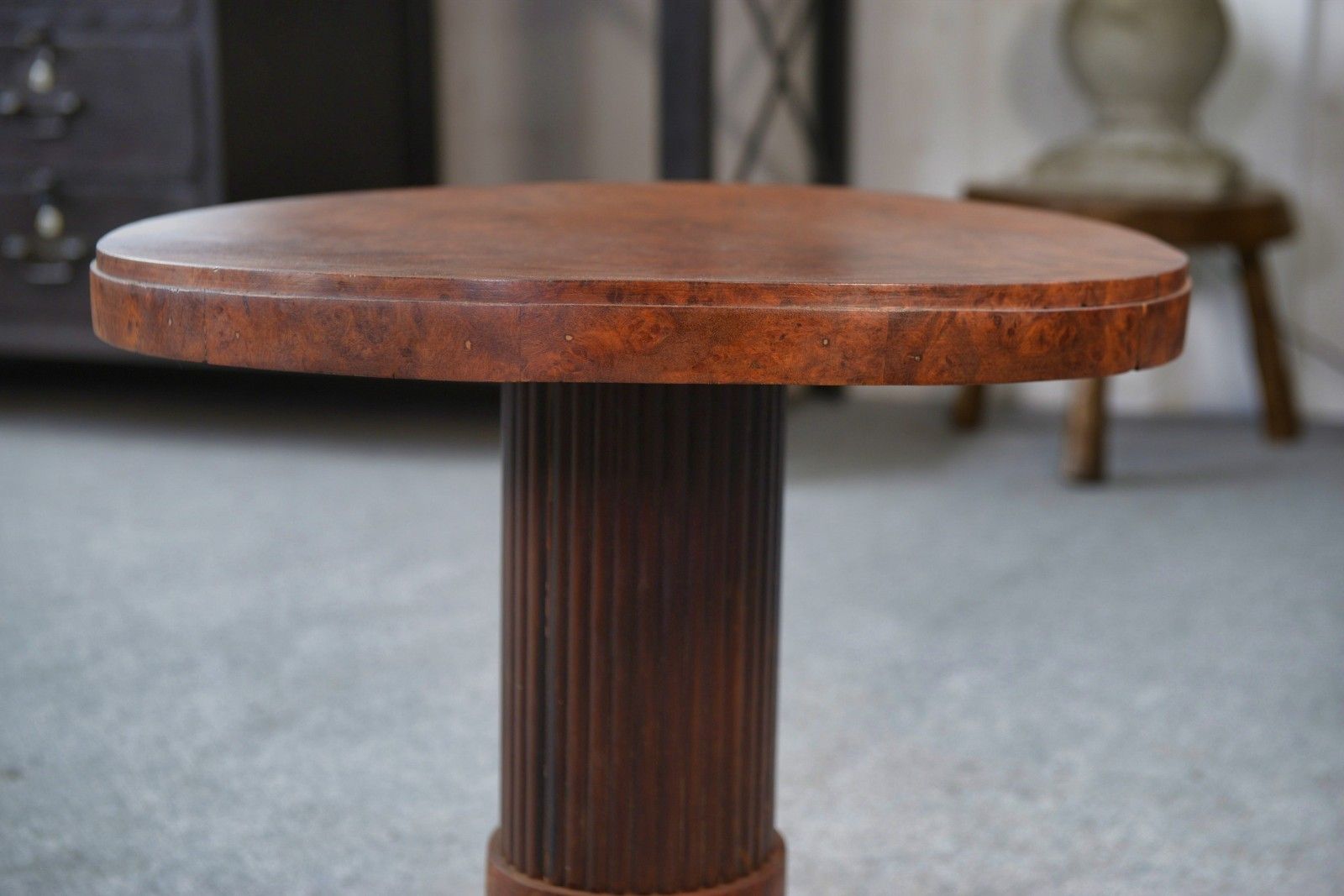 Art Deco Pedestal Attributed To Jules Leleu 1930's photo 3085.0