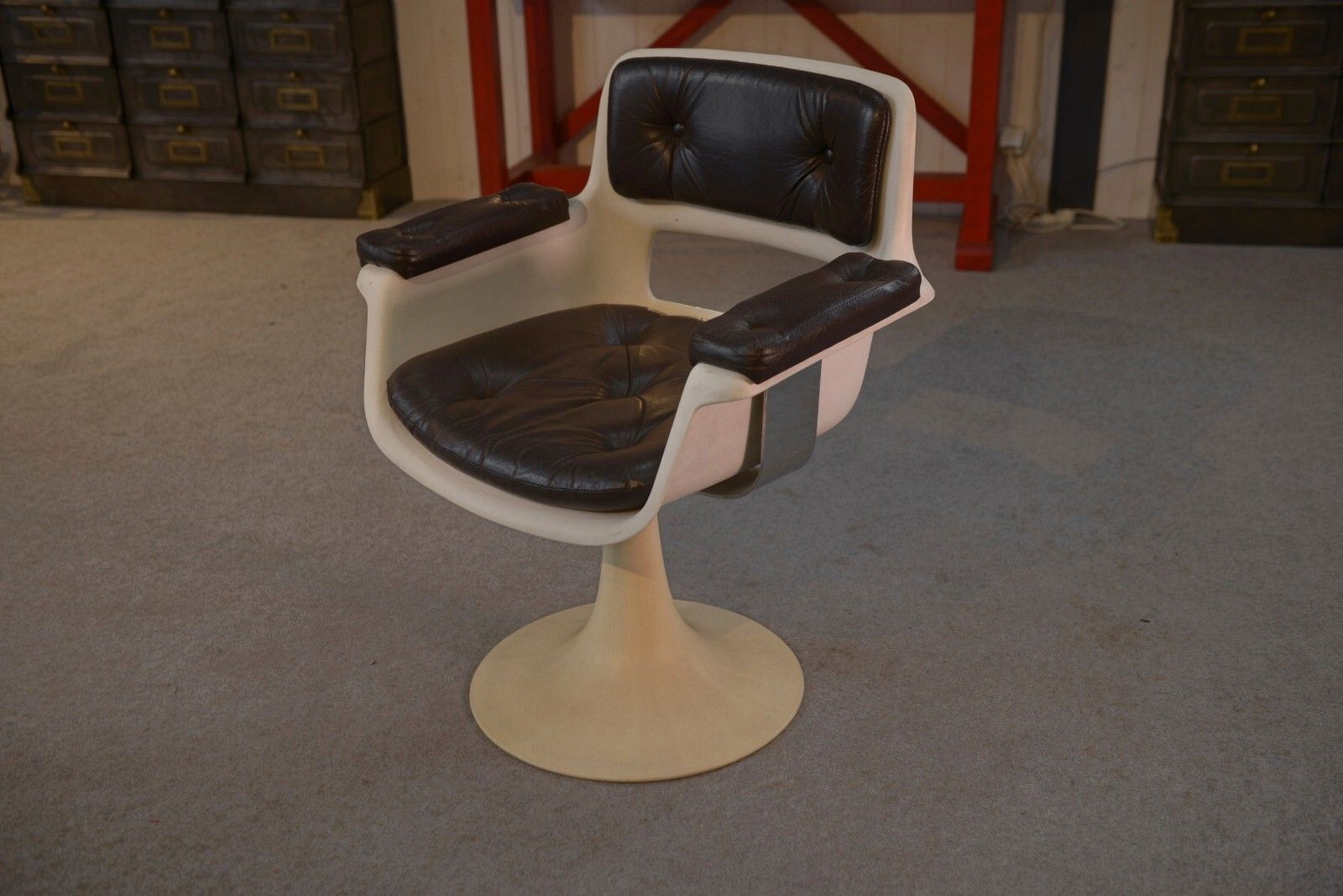 Design Armchair By Albert Jacob For Grosfillex 1970's photo for sale
