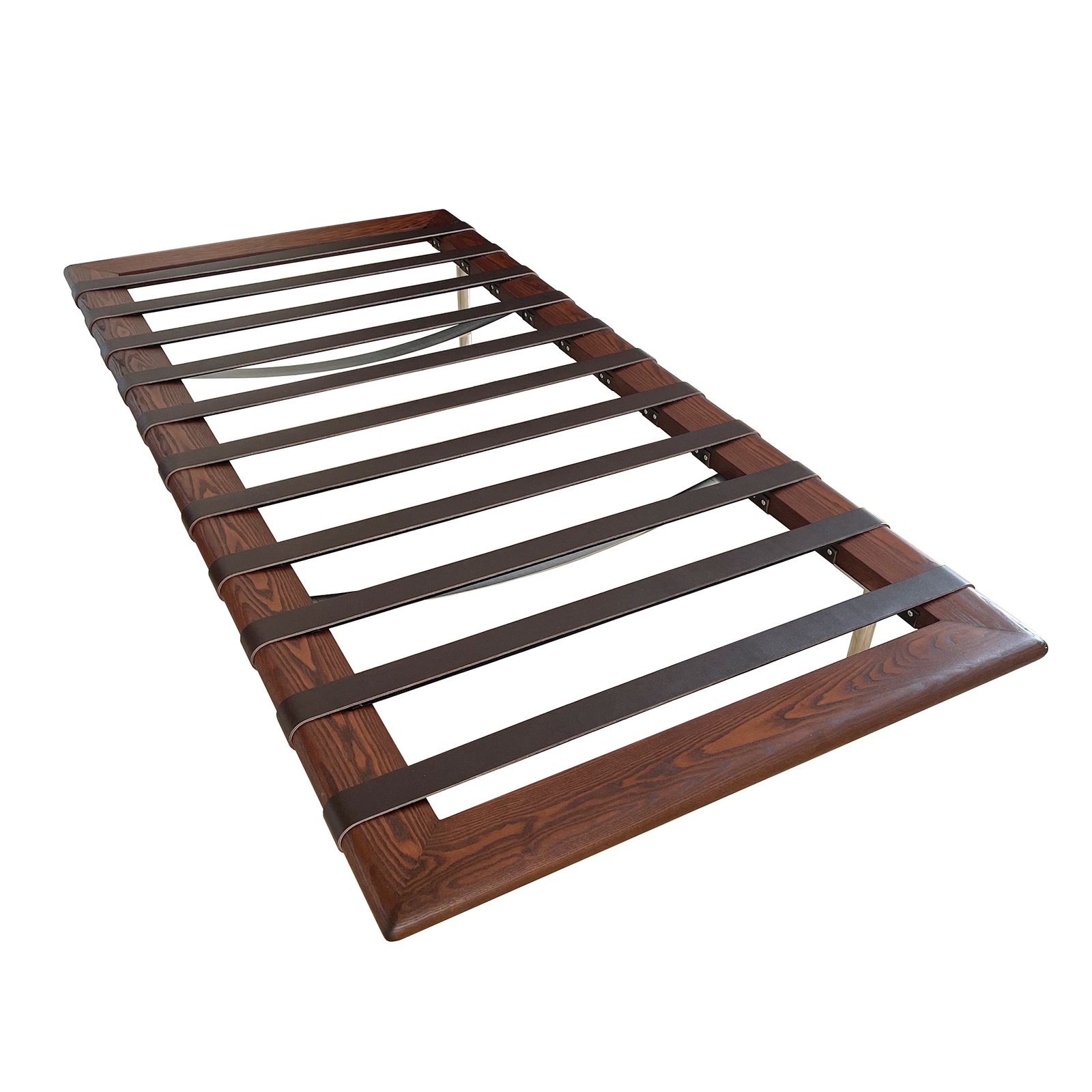 Barcelona Daybed By Ludwig Mies Van Der Rohe For Knoll, 1970s, Restored In Brown Leather photo 13800.0