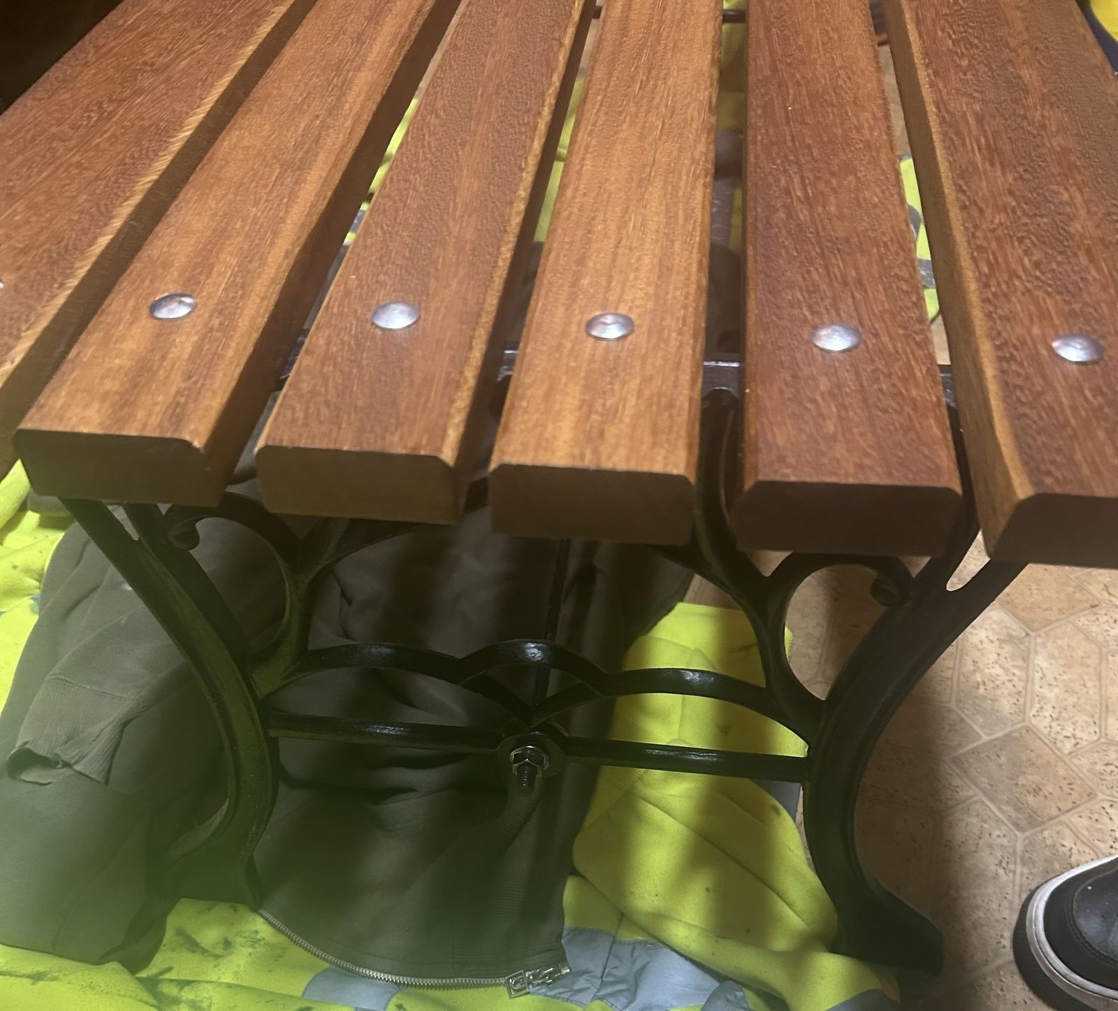 Bespoke Iroku Wood Table photo for sale