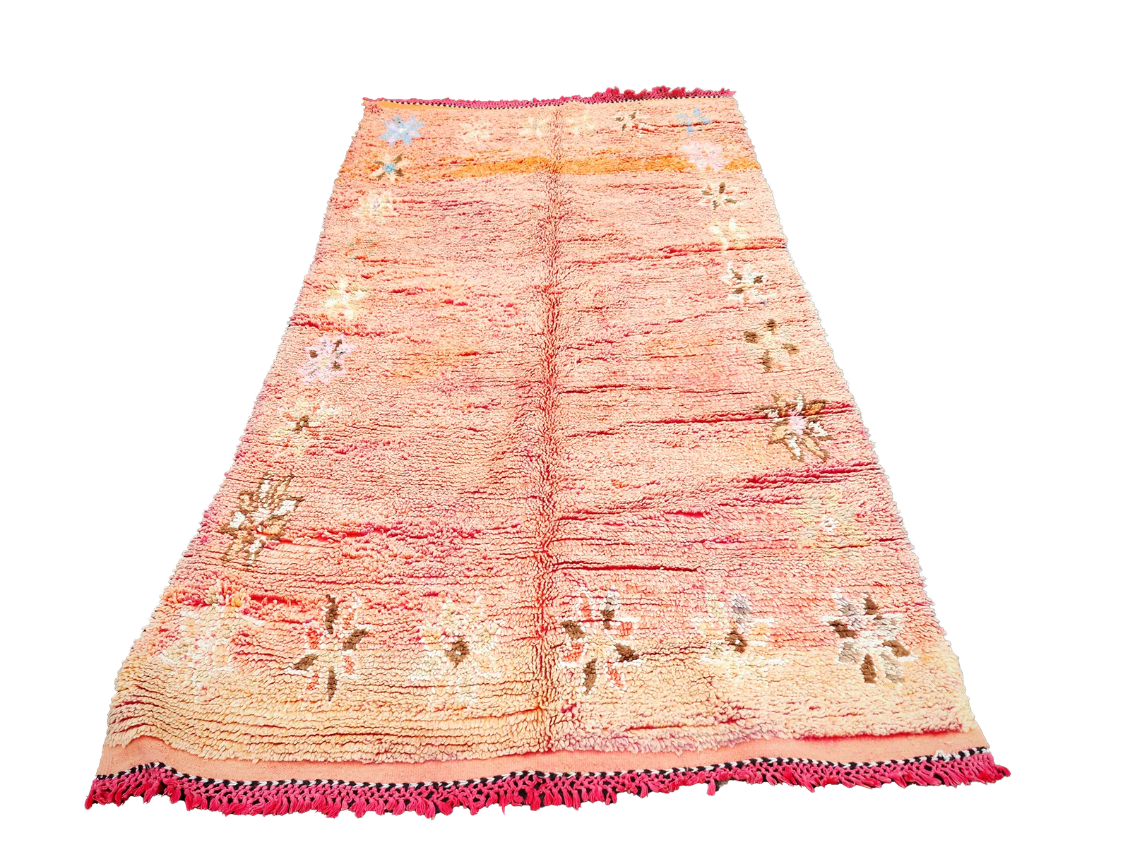 Bargain  No Custom Fee/ R311 Vintage Handmade Moroccan Berber Rug 100% Wool 200×130 Cm photo furniture