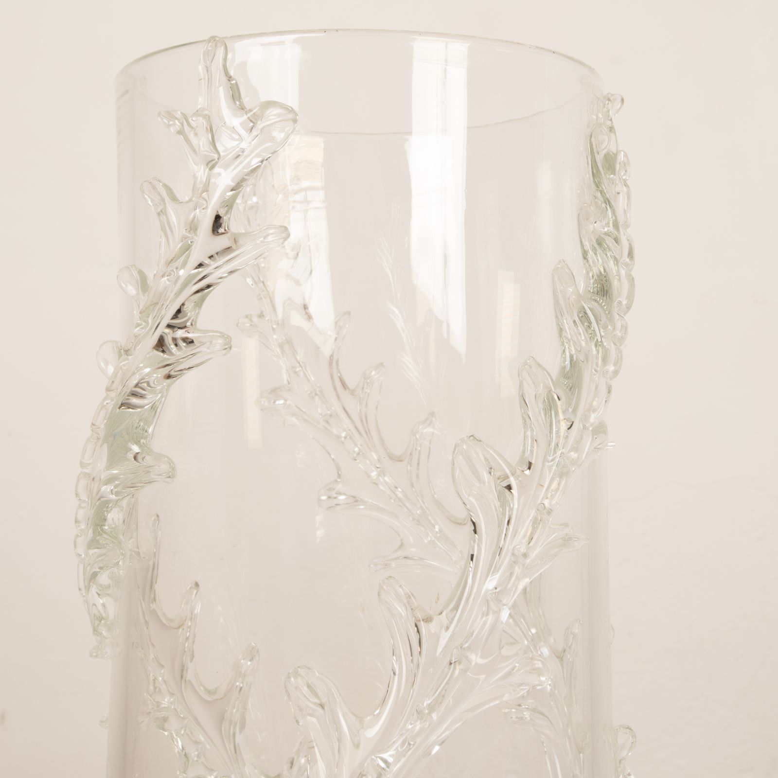 Rare Monumental Piumato Vase By Barovier E Toso From The 1940s photo vinterior