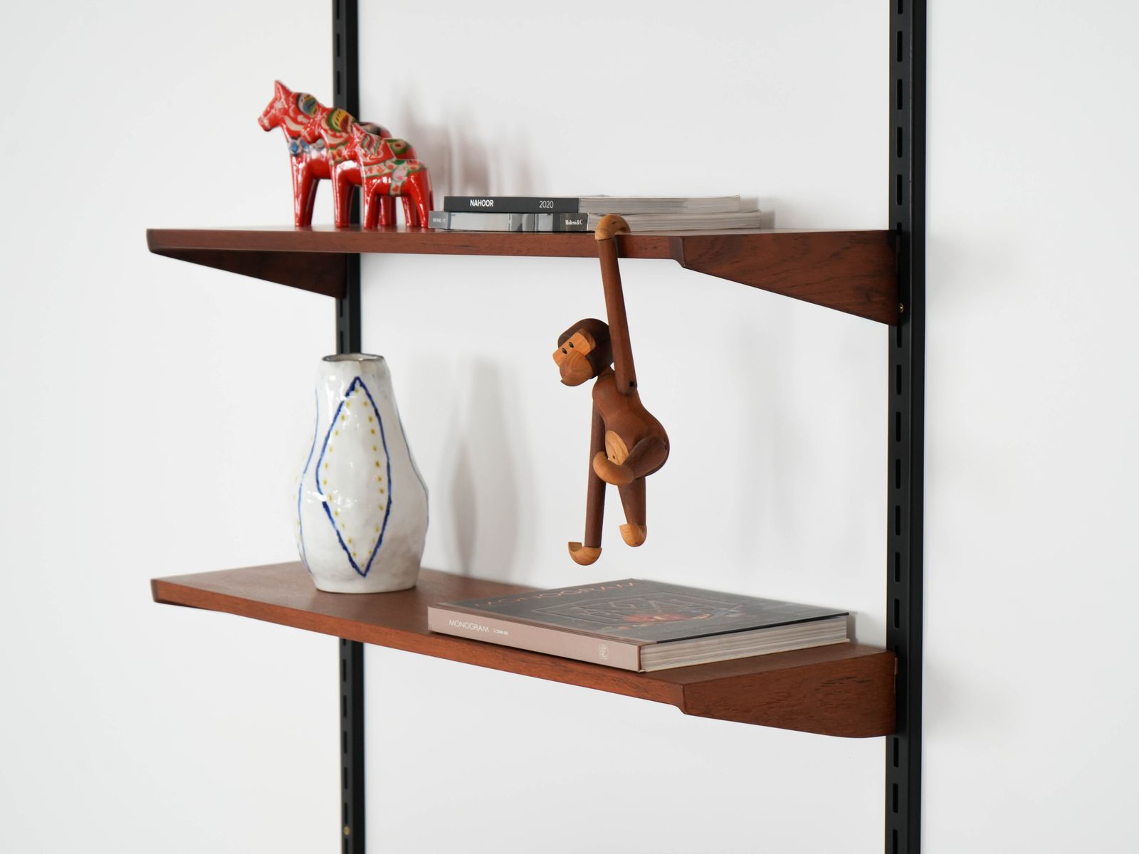Teak Modular Shelving Unit, Danish Design, 1960s, Designer: Kai Kristiansen, Manufacturer: Fm Møbler photo 1509.0
