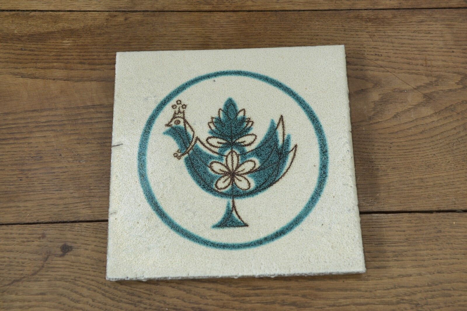 Ceramic Tile In The Taste Of Mithé Espelt 1950 photo for sale