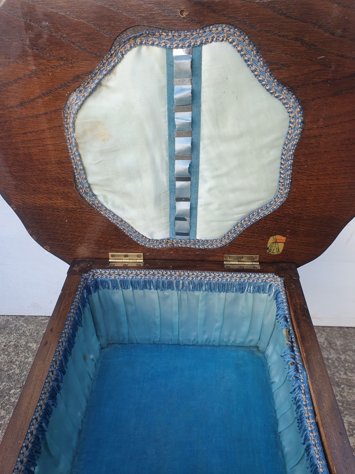 An Art Deco Morco Sewing Box Table photo Furniture