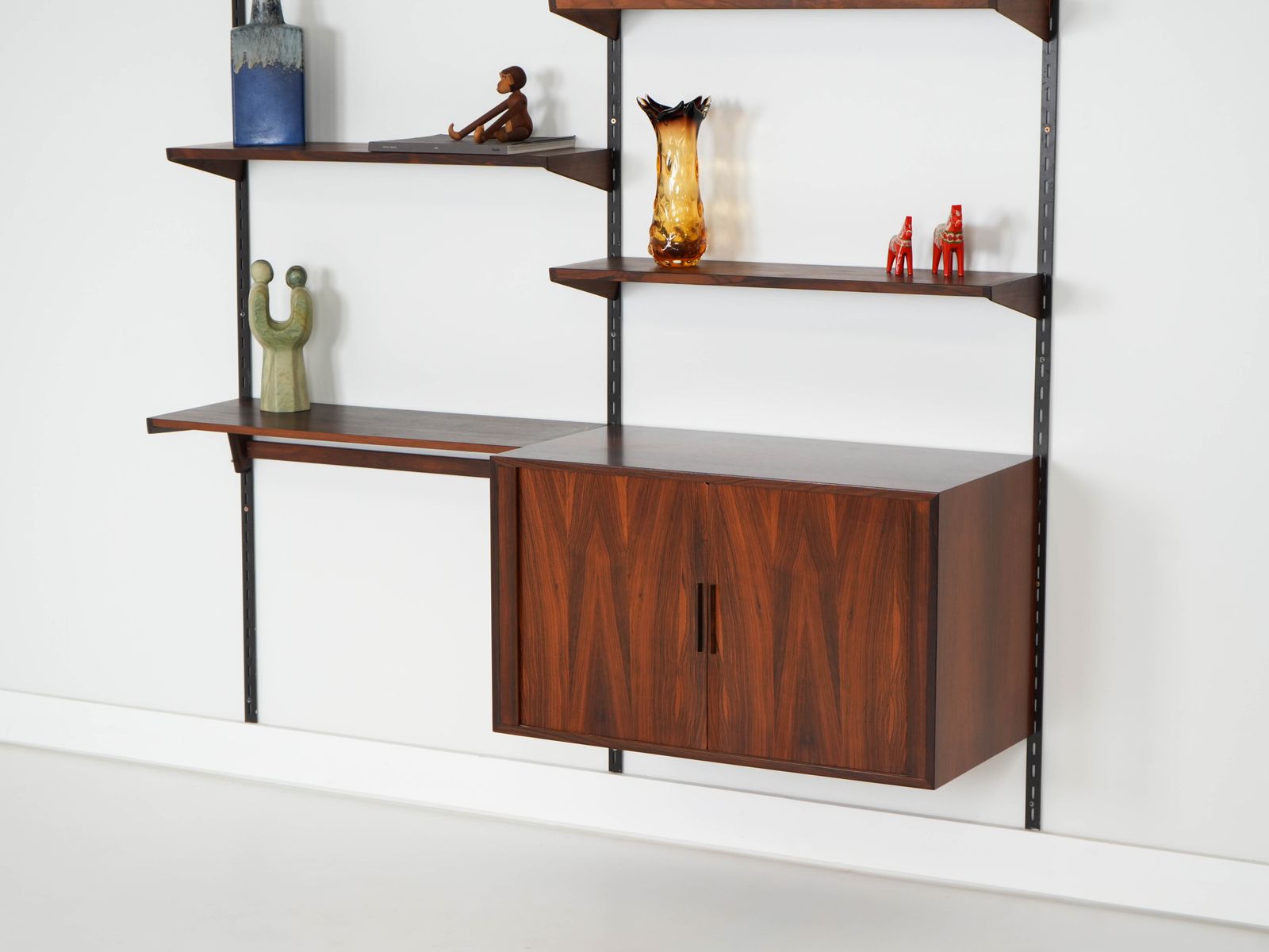 Vintage Wandkast, Deens Design, Ca. Jaren 1960, Ontwerper: Kai Kristiansen, Fabrikant: Fm Møbler photo buy