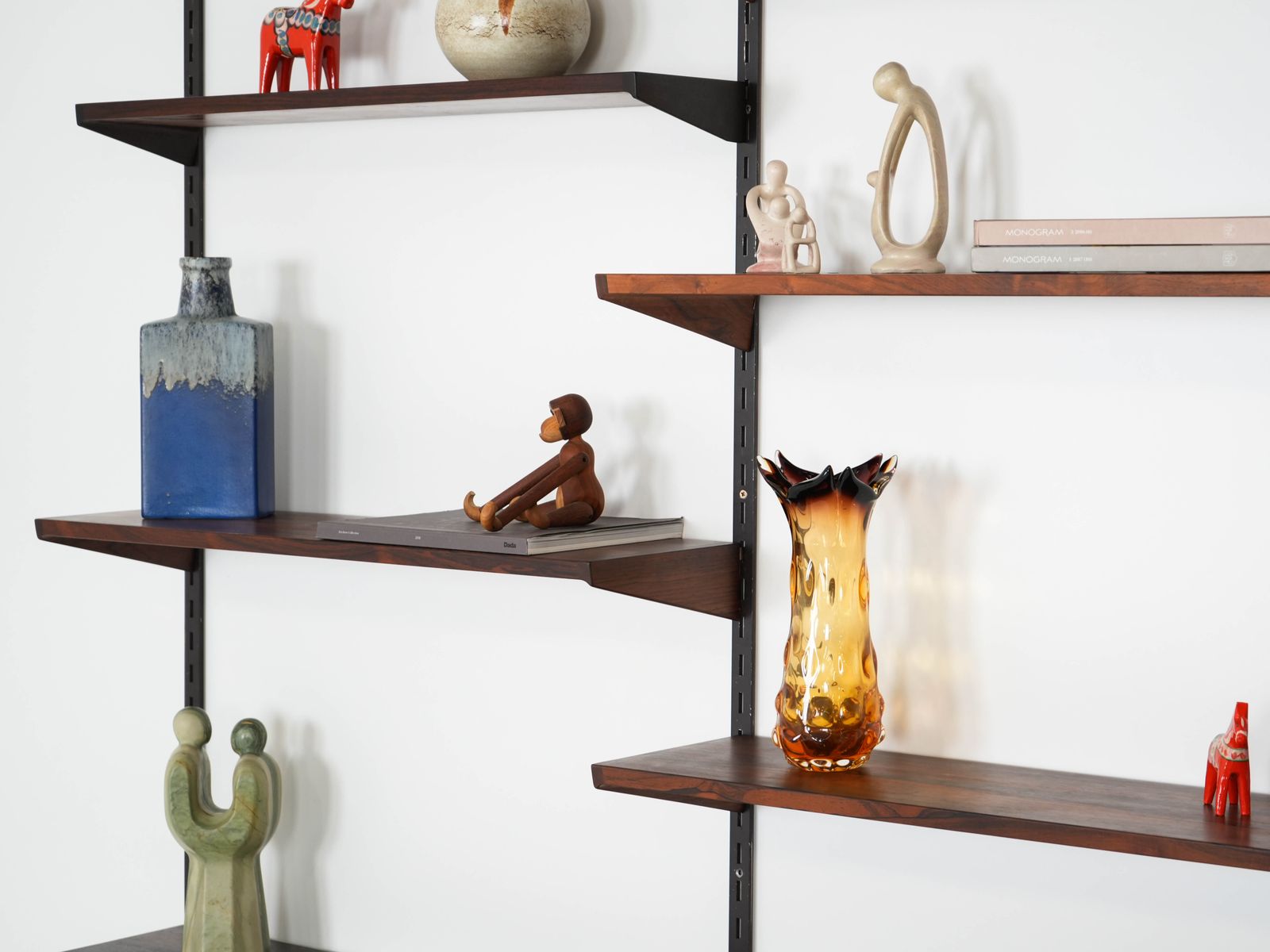 Vintage Wandkast, Deens Design, Ca. Jaren 1960, Ontwerper: Kai Kristiansen, Fabrikant: Fm Møbler photo vintage
