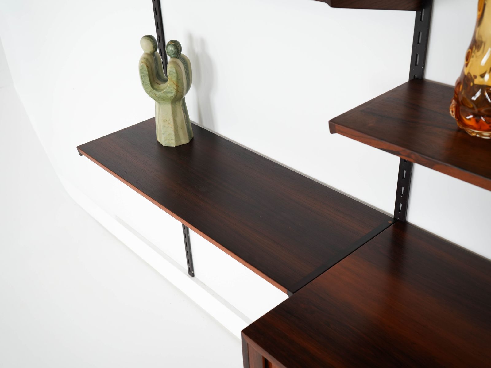 Meubels Vintage Wandkast, Deens Design, Ca. Jaren 1960, Ontwerper: Kai Kristiansen, Fabrikant: Fm Møbler photo