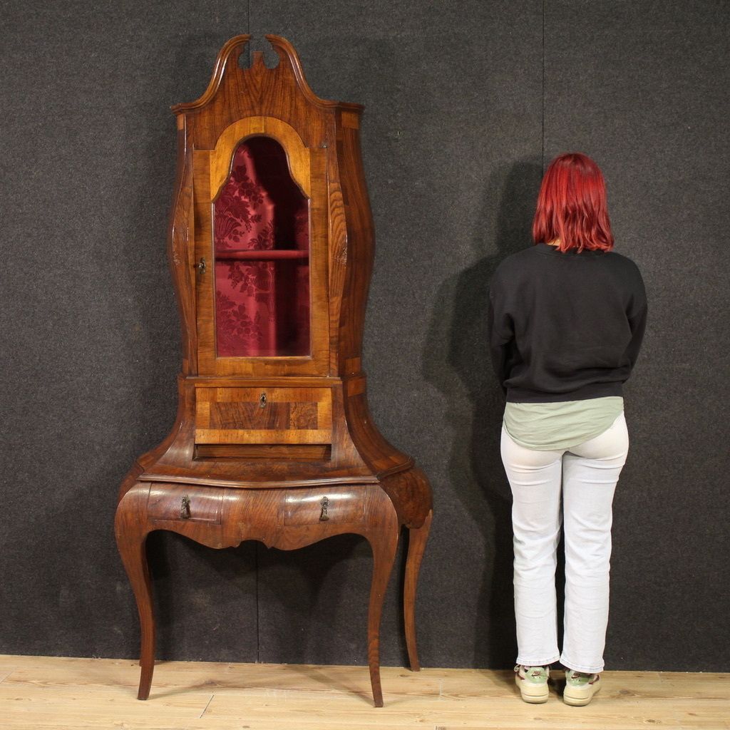 20th Century Venetian Wooden Trumeau photo furniture