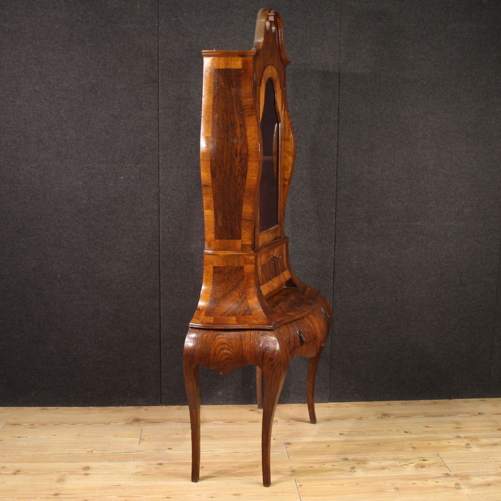 Furniture 20th Century Venetian Wooden Trumeau photo
