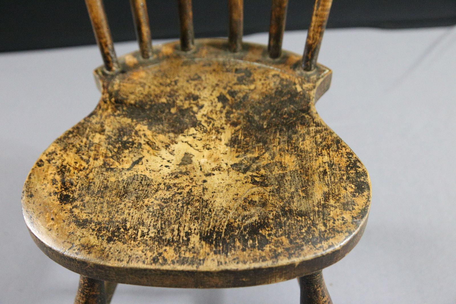 19th Century Childrens Windsor Chair photo for sale