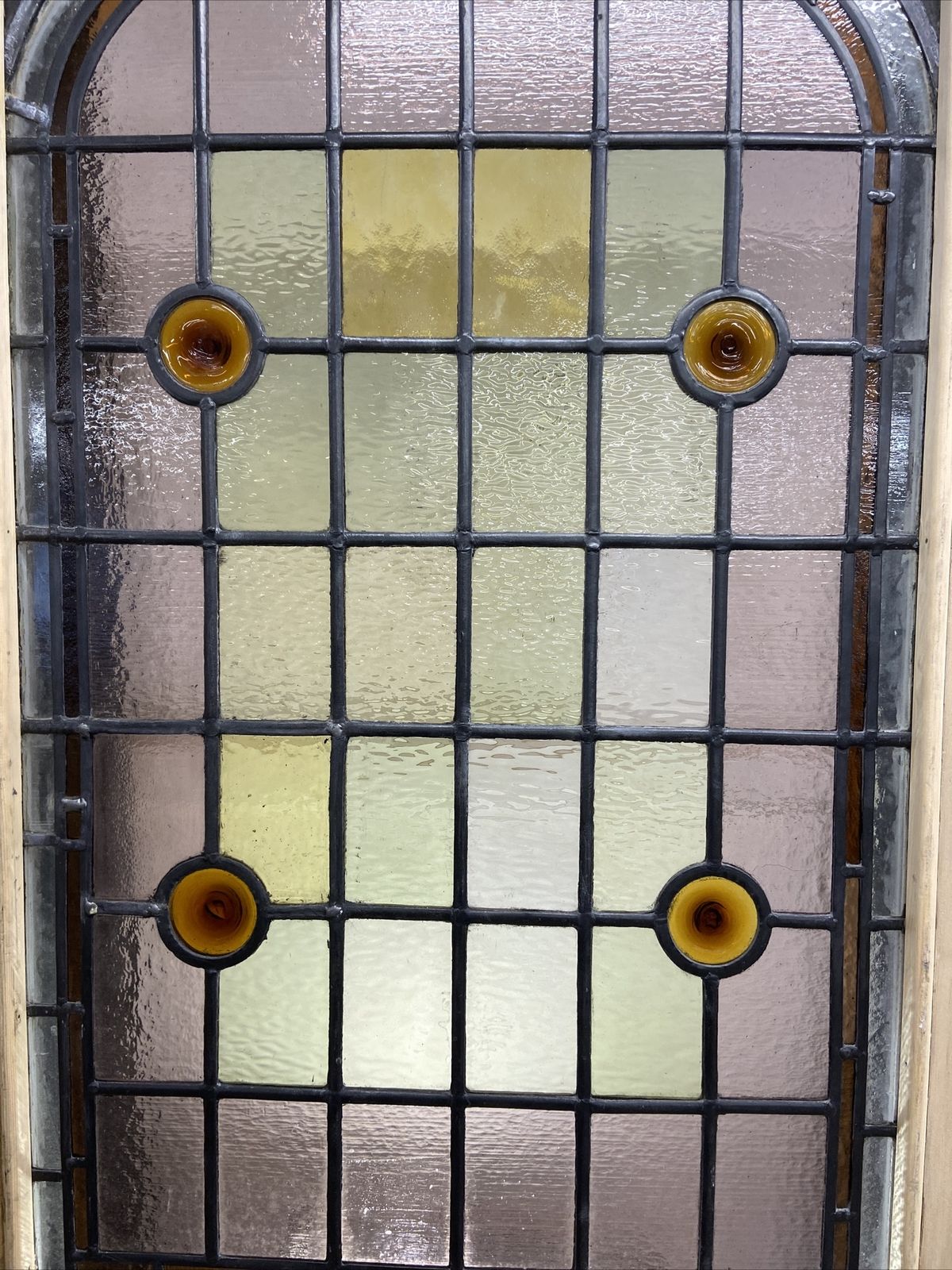 Home Fixtures Victorian Edwardian Front Door Period Stained Glass Old Reclaimed Antique Wood photo