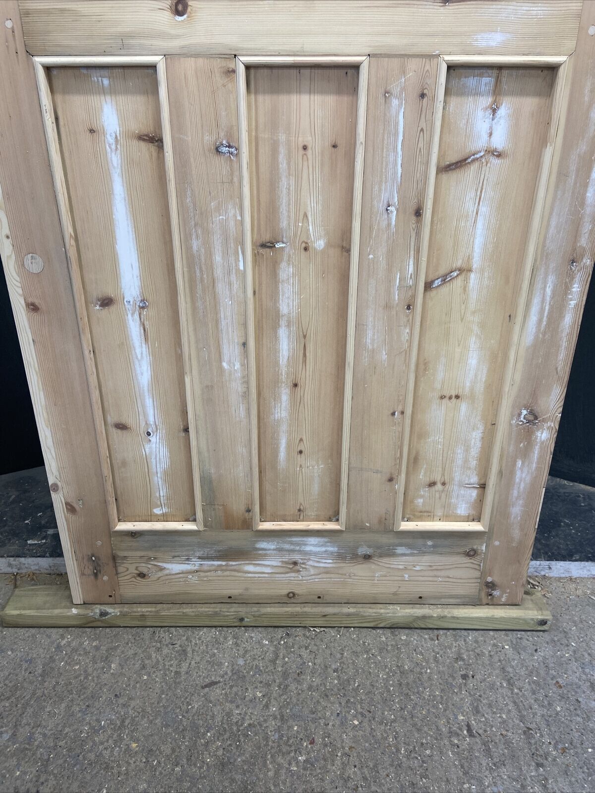 photo for sale X Large Victorian Stained Glass Front Door Old Reclaim Antique Wood Arts Crafts
