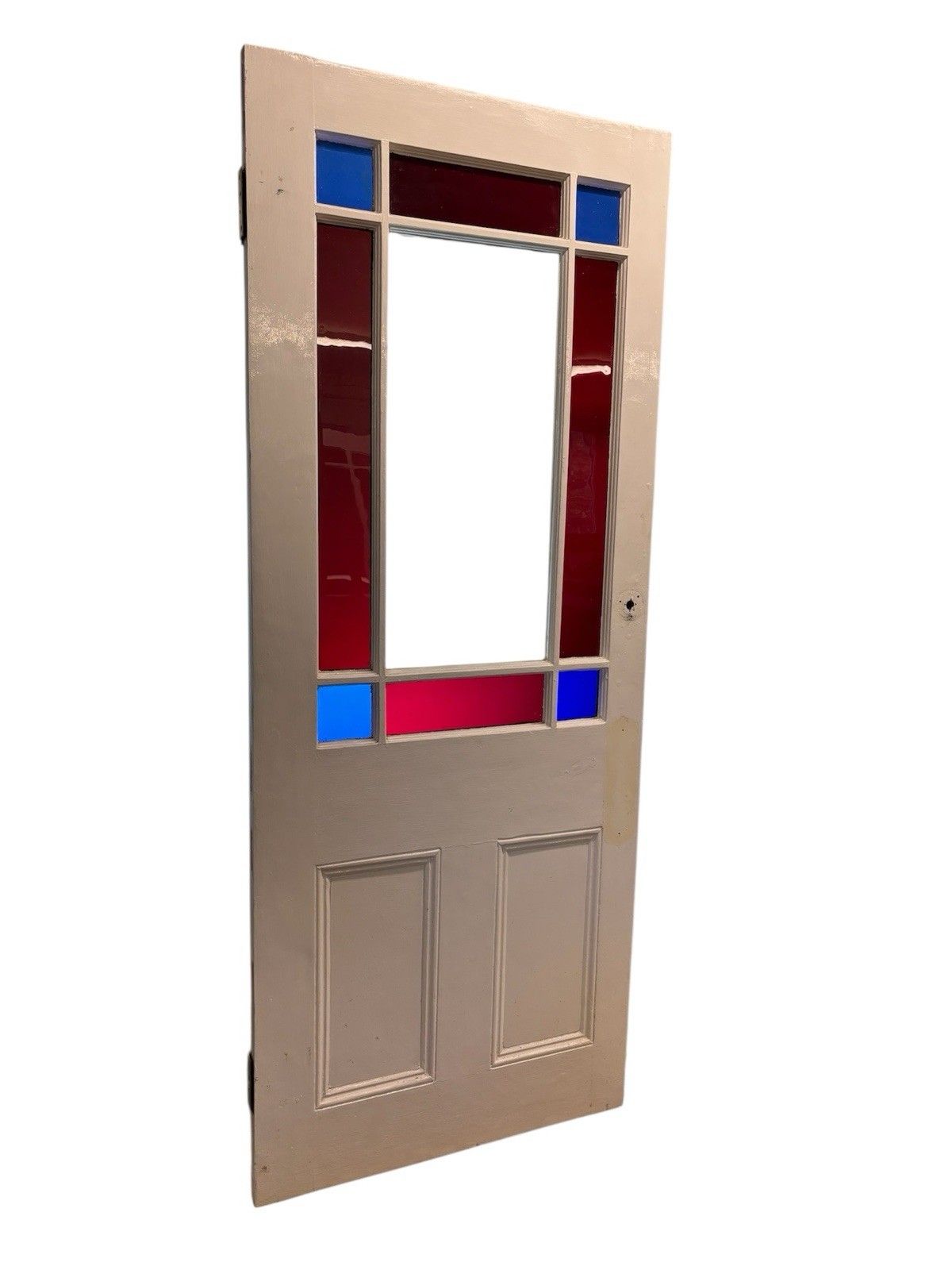 Victorian Stained Glass Internal Vestibule Door Period Old Antique Reclaimed photo furniture
