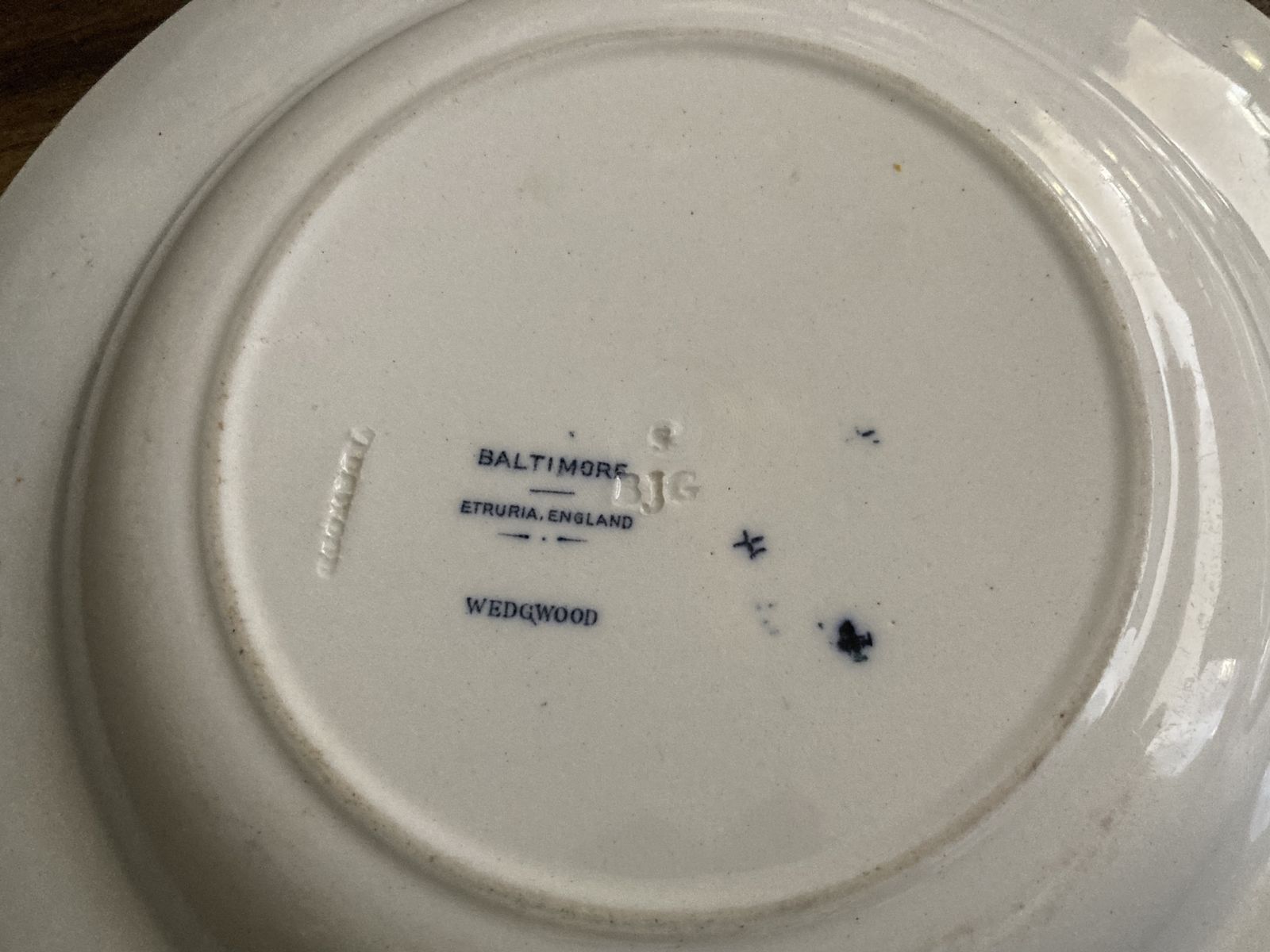 Pair Of Wedgwood Etruria Plates photo for sale