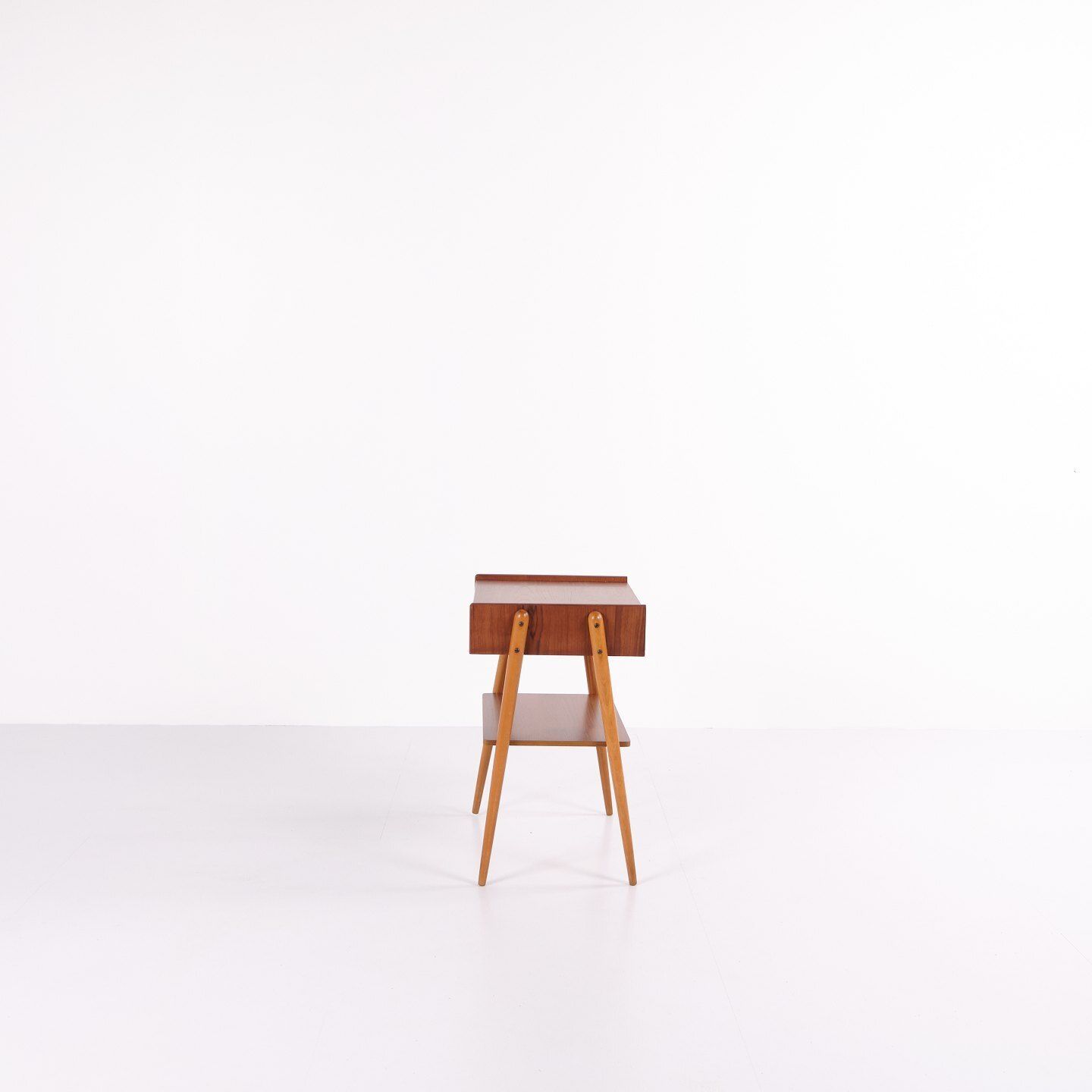Side/Bedside Table   Teak   Ab Carlström & Co Furniture Factory   Sweden   1950s Good Condition photo furniture