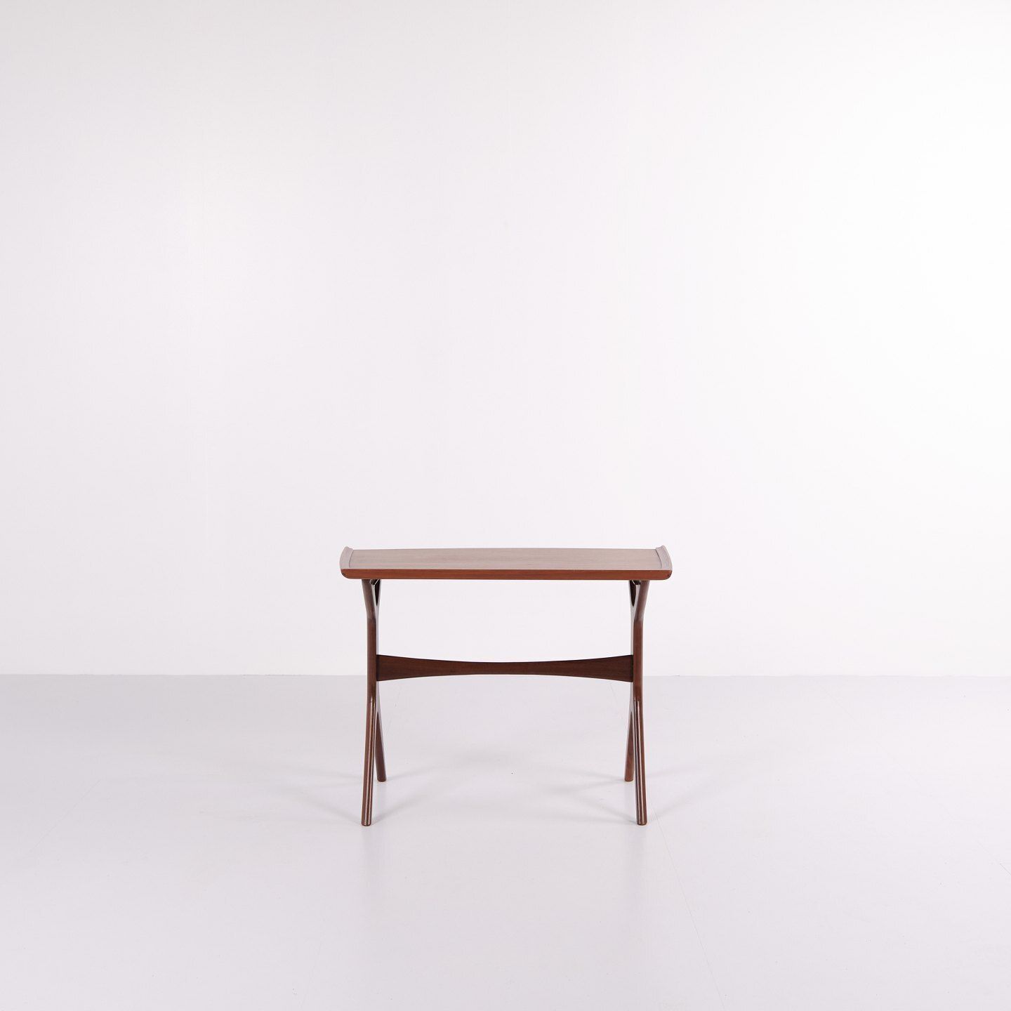 Side Table   Teak Wood   Danish Design   Johannes Andersen   1960s photo for sale