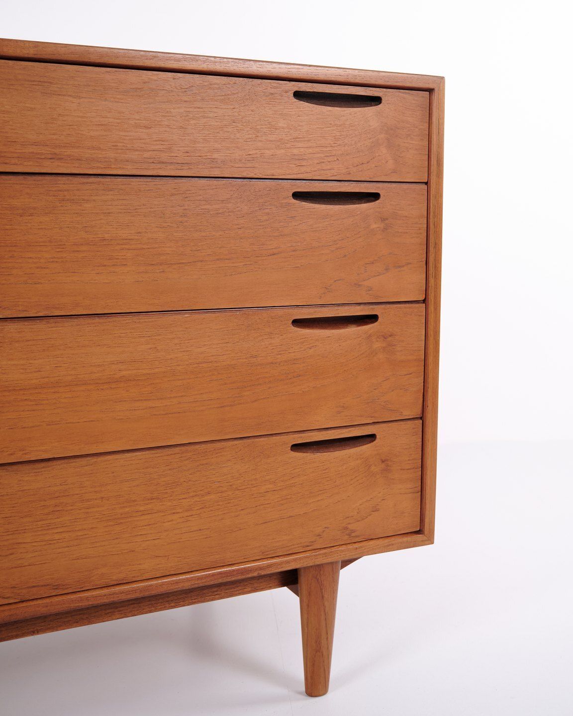 photo furniture Chest Of Drawers   4 Drawers   Teak Wood   Ib Kofod Larsen   Brande Furniture Factory   1950s
