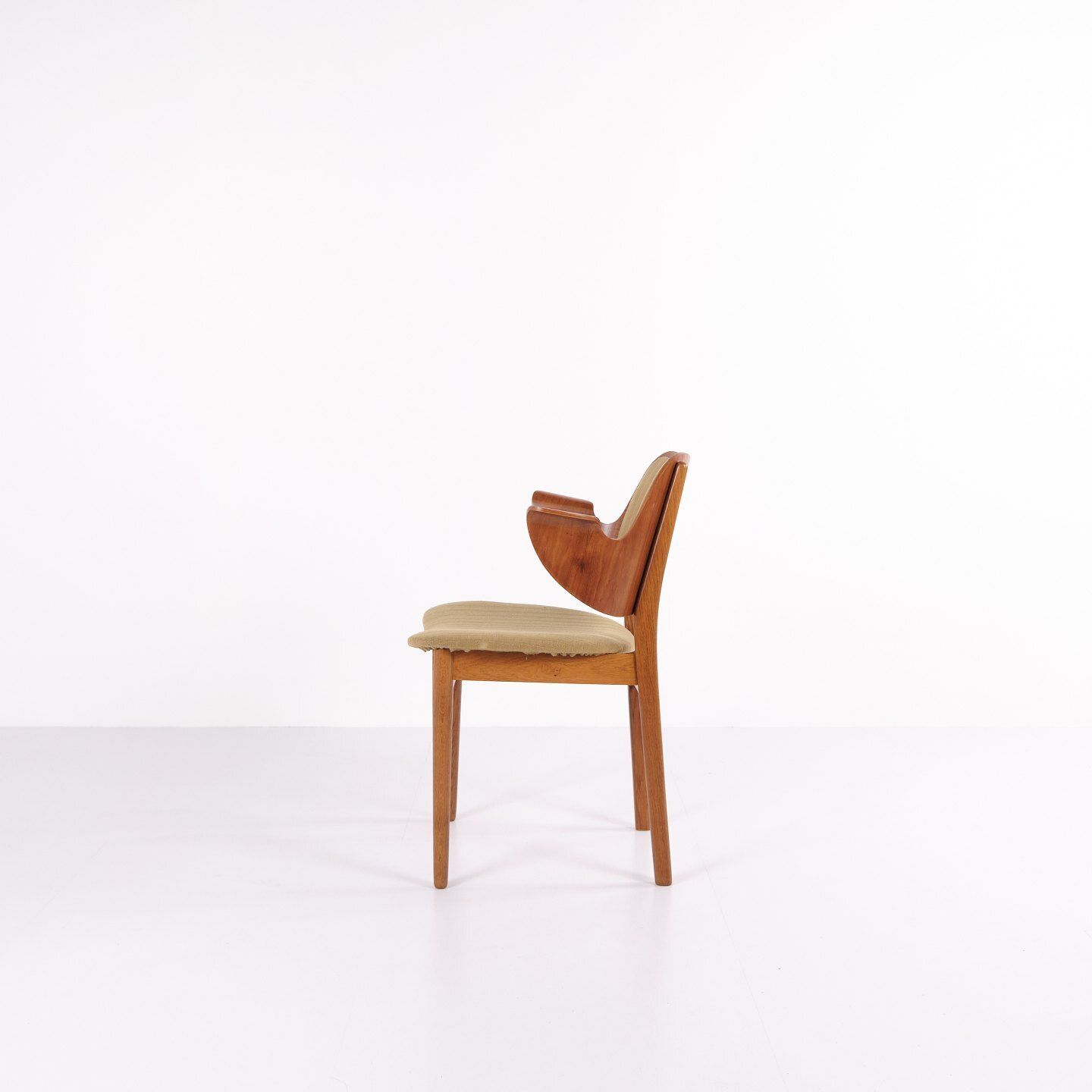 Armchair   Model 107   Oak & Teak   Original Upholstered   Hans Olsen   1960s photo furniture