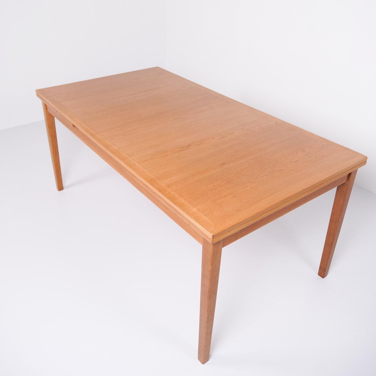 Dining Table With Extension   Oak   Kai Winding   Slagelse Furniture Factory   1960s photo 2393.0