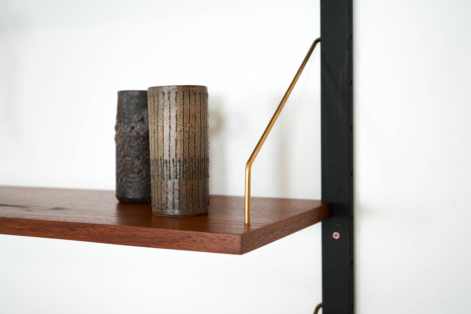 photo furniture Teakhouten Wandkast, Deens Design, Jaren 1960, Productie: Denemarken