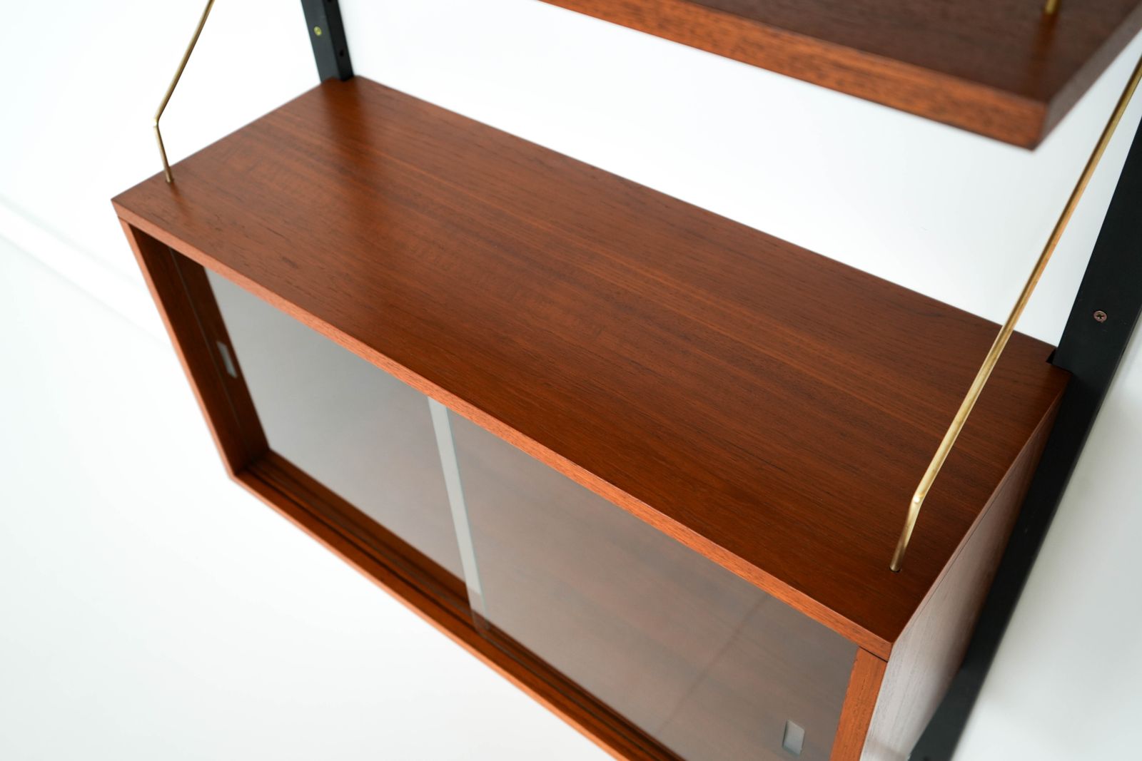 photo buy Teakhouten Wandkast, Deens Design, Jaren 1960, Productie: Denemarken
