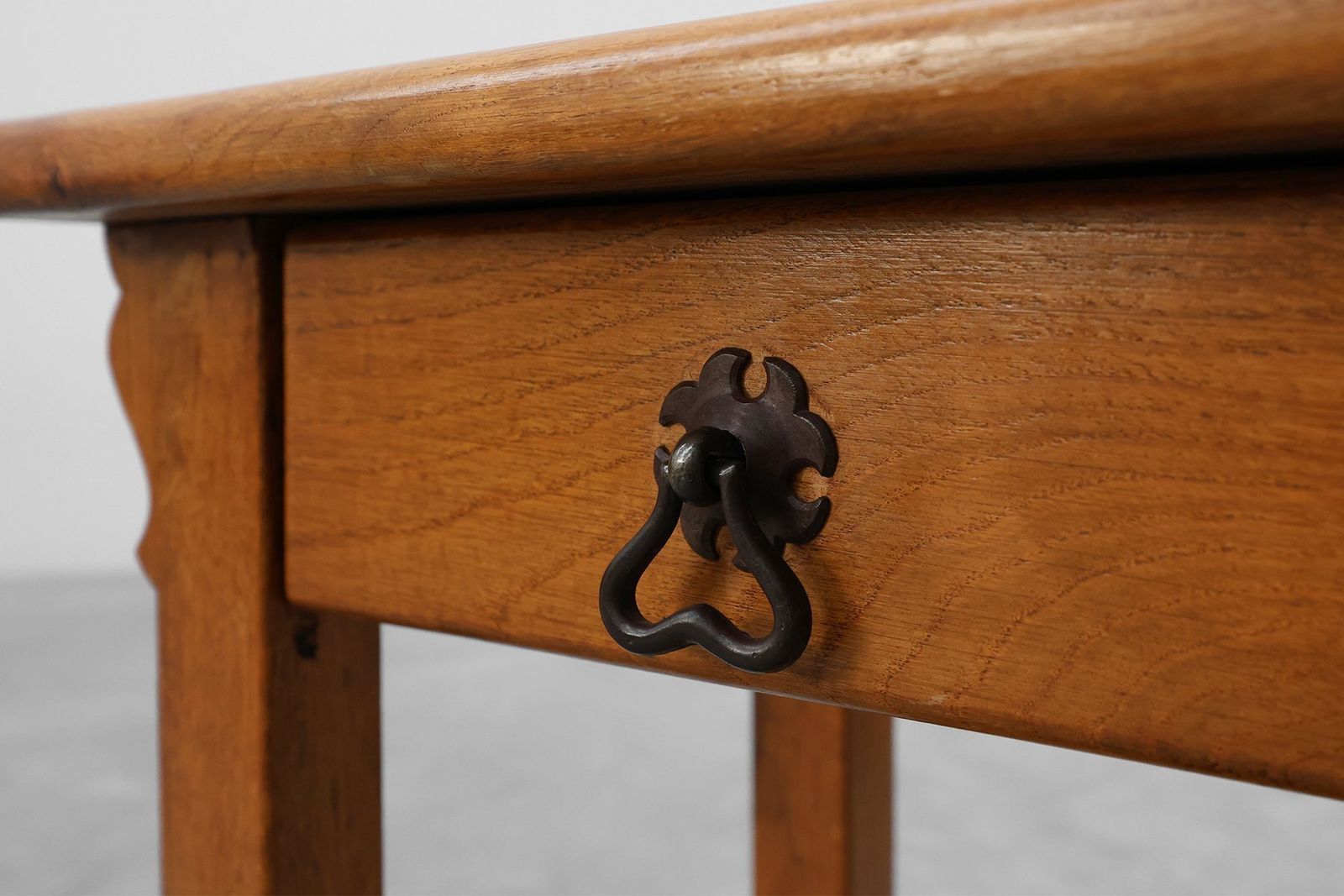 Vintage Oak Nightstands, France, 1960s, Set Of 2 photo Furniture