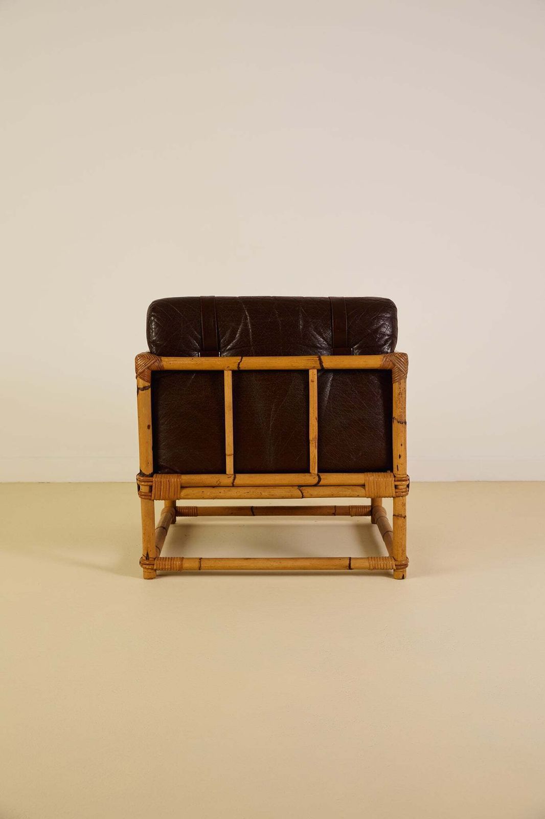 Mid Century Bamboo Armchair, 1970s photo Furniture