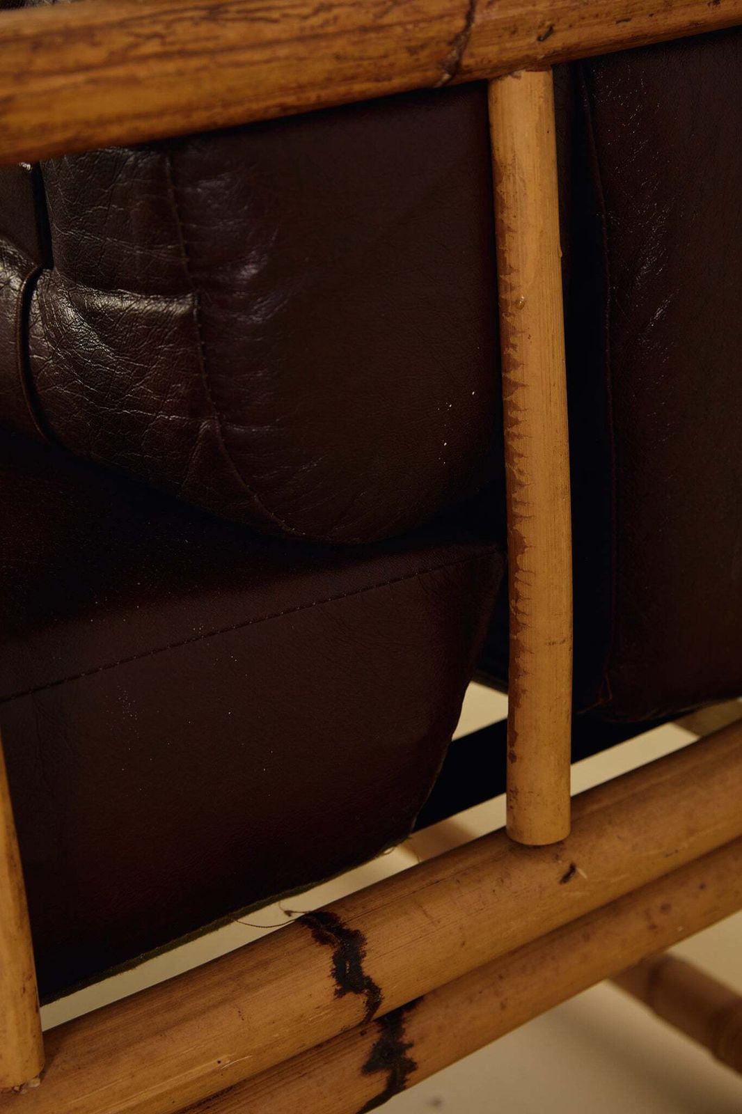 photo furniture Mid Century Bamboo Armchair, 1970s