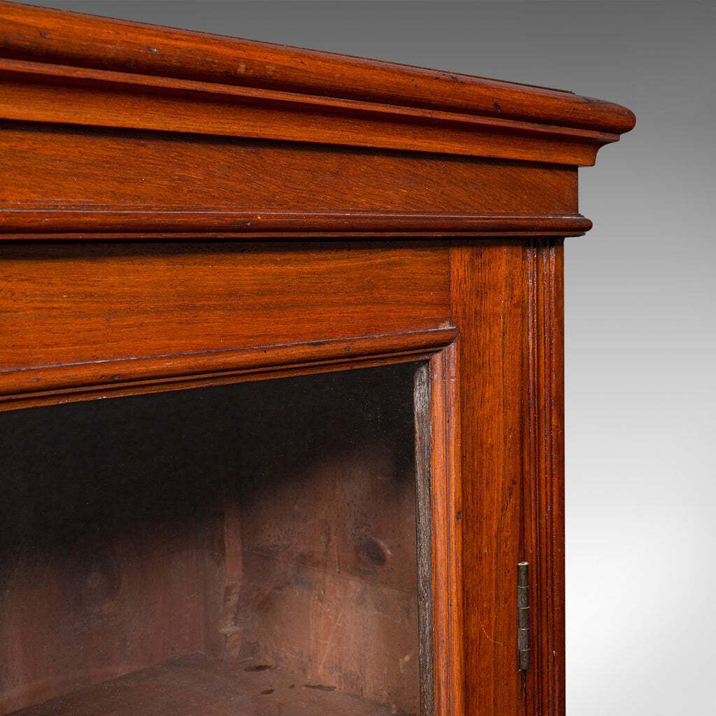 photo furniture Antique Display Bookcase, English, Glazed Book Cabinet, Home Library, Victorian