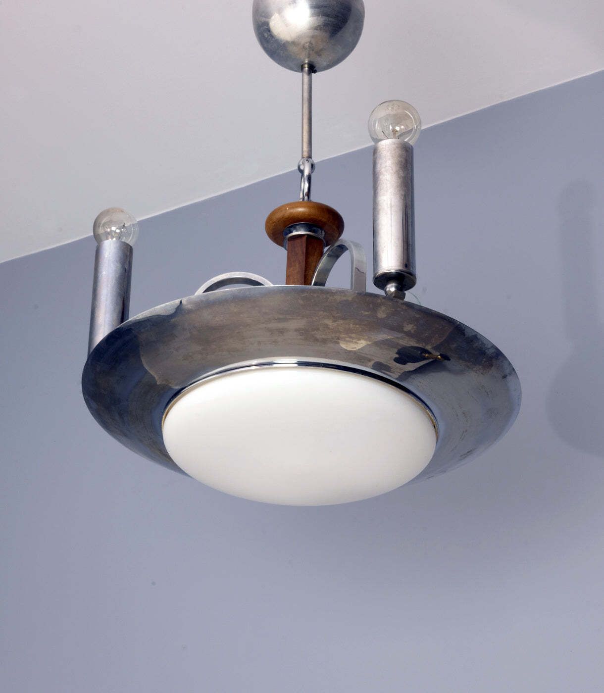Metal Chandelier, 1930s–1940s, Modernist photo furniture