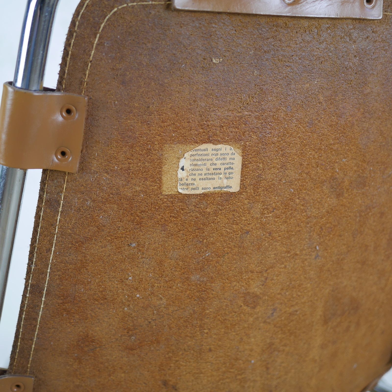 photo for sale Set 4 Mid Century Vintage Charlotte Perriand Les Arches Leather Chairs #103058