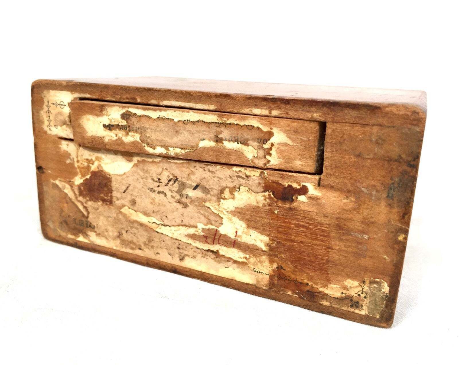 Antique Wooden Church Parochial Mission Box Collection / Offering Box C.1900. photo 59.0