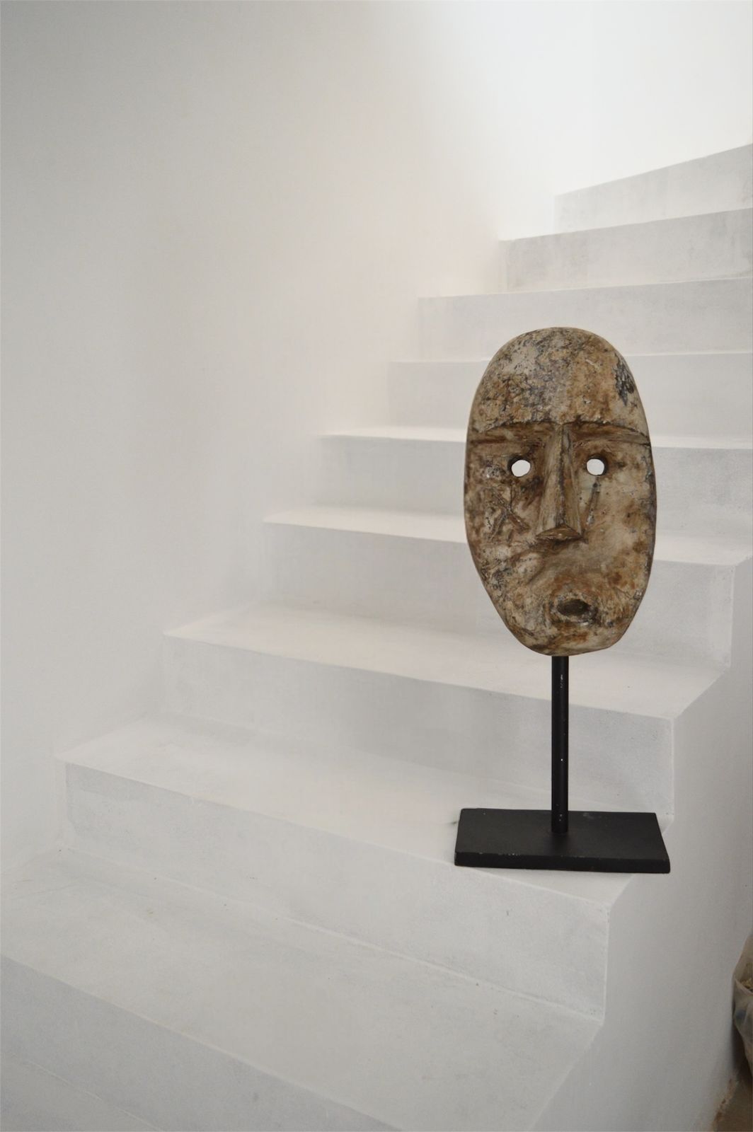 Carved Timor Island Mask Head Sculpture Contemporary photo buy