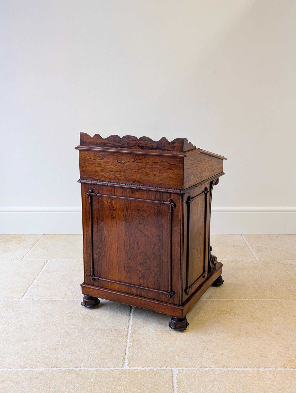 photo for sale Antique William IV Rosewood Davenport Desk By W&C Wilkinson C.1835