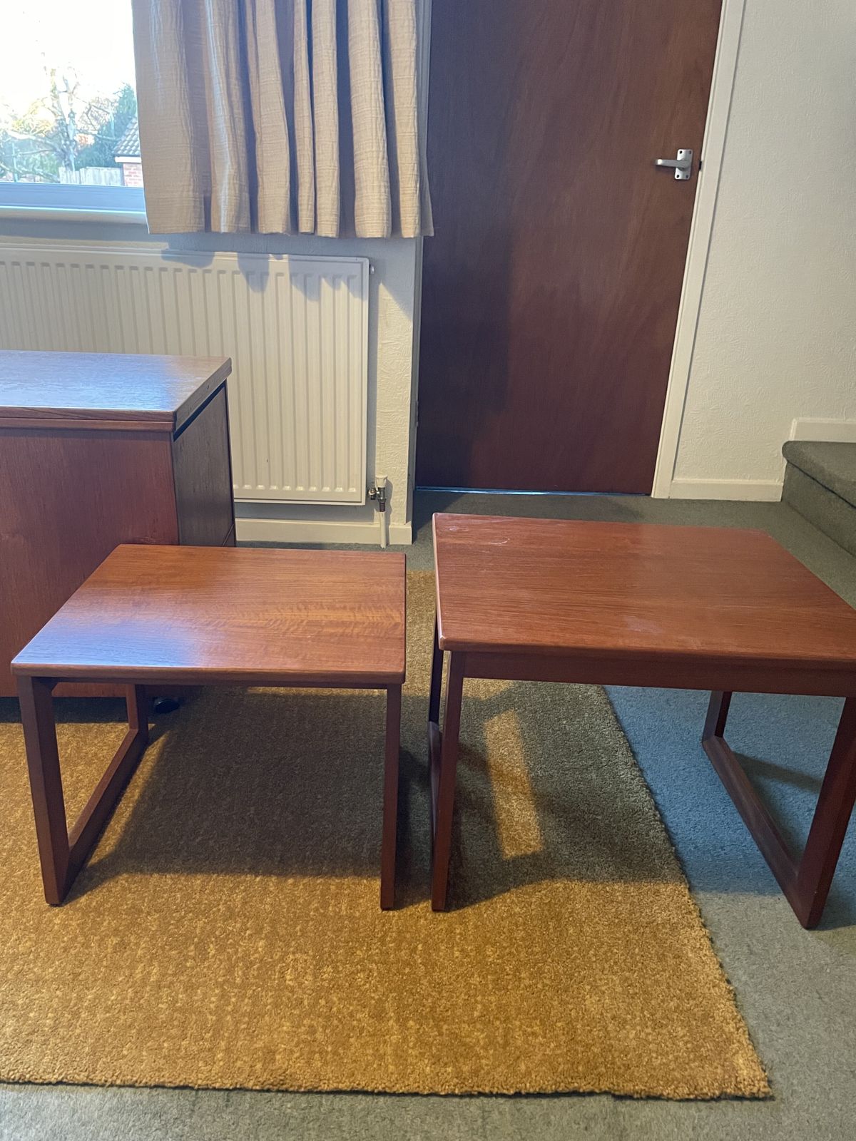 photo for sale Mid Century Teak "Tristor" Metamorphic Coffee Table By A.H. McIntosh