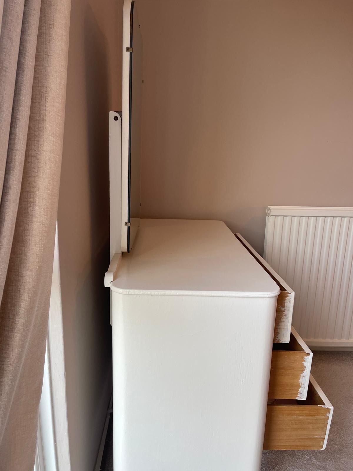 photo for sale Art Deco Chest Of Drawers With Vanity Mirror