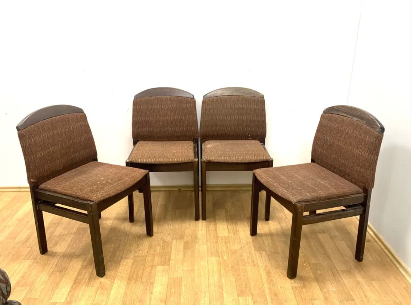 Set Of 4 Retro Hikor Chairs, 1980s, Czechoslovakia photo vinterior