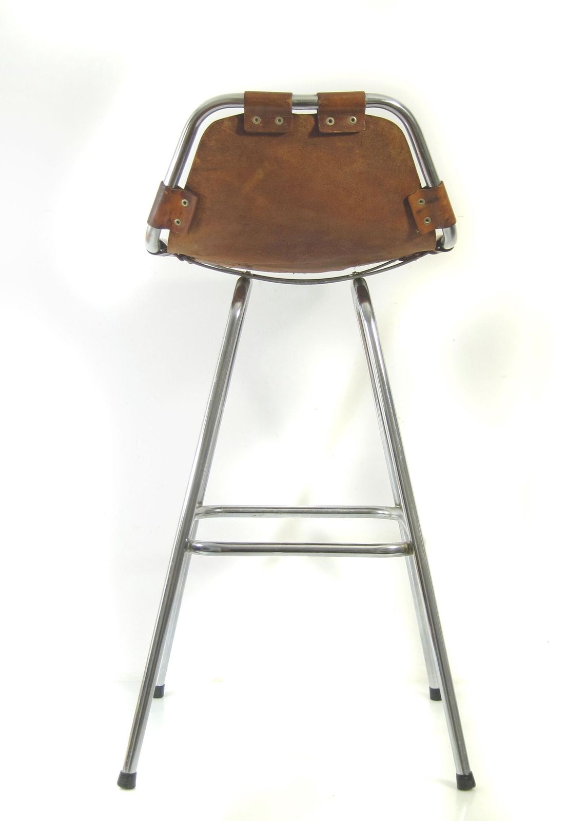 Charlotte Perriand "Les Arcs" Barkruk In Zadeleer – Vintage Skiresortontwerp Ca. Jaren 1960, Mid Century Modern photo furniture