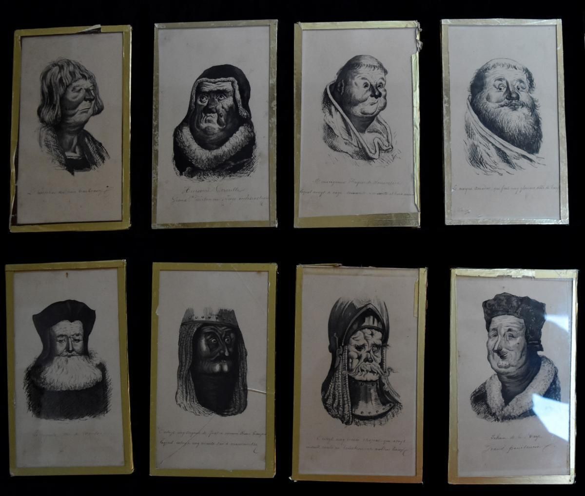 Circle Of Gustave Doré, Illustrations For Les Contes Drolatiques, 8 Drawings photo 797.0