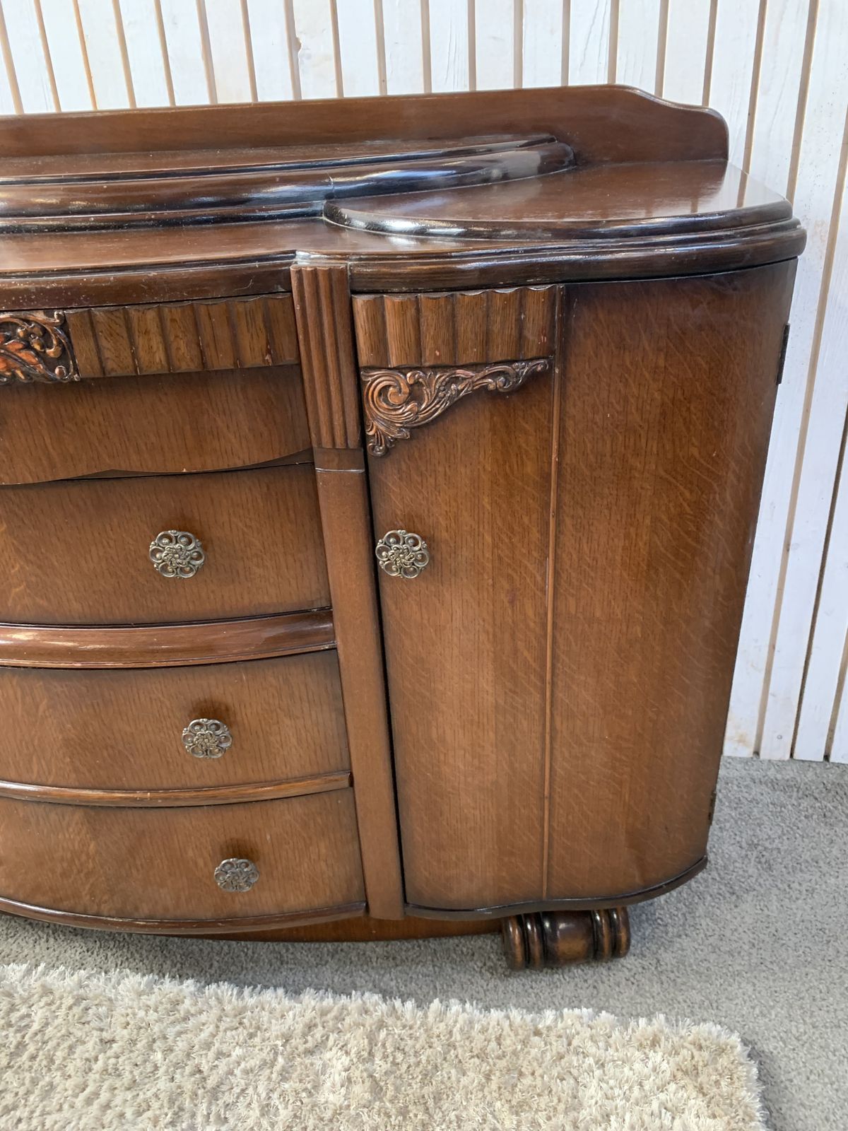 photo furniture Lifetime Furniture Company  Art Deco Sideboard Or Buffet