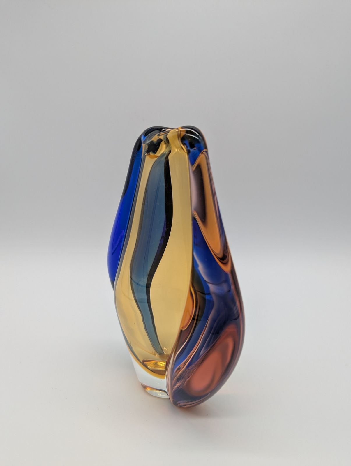 215.0 Romana Vase By Hana Machovská For Mstisov / Moser — Small, 1961 photo