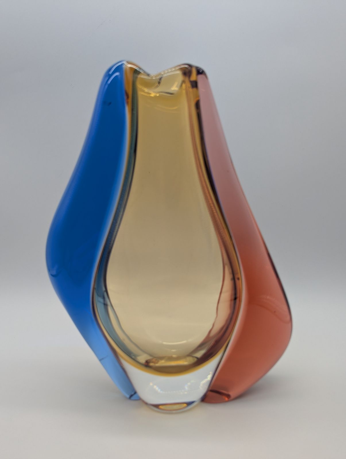 Large Romana Vase By Hana Machovská, Mstisov Glassworks, 1960s photo buy